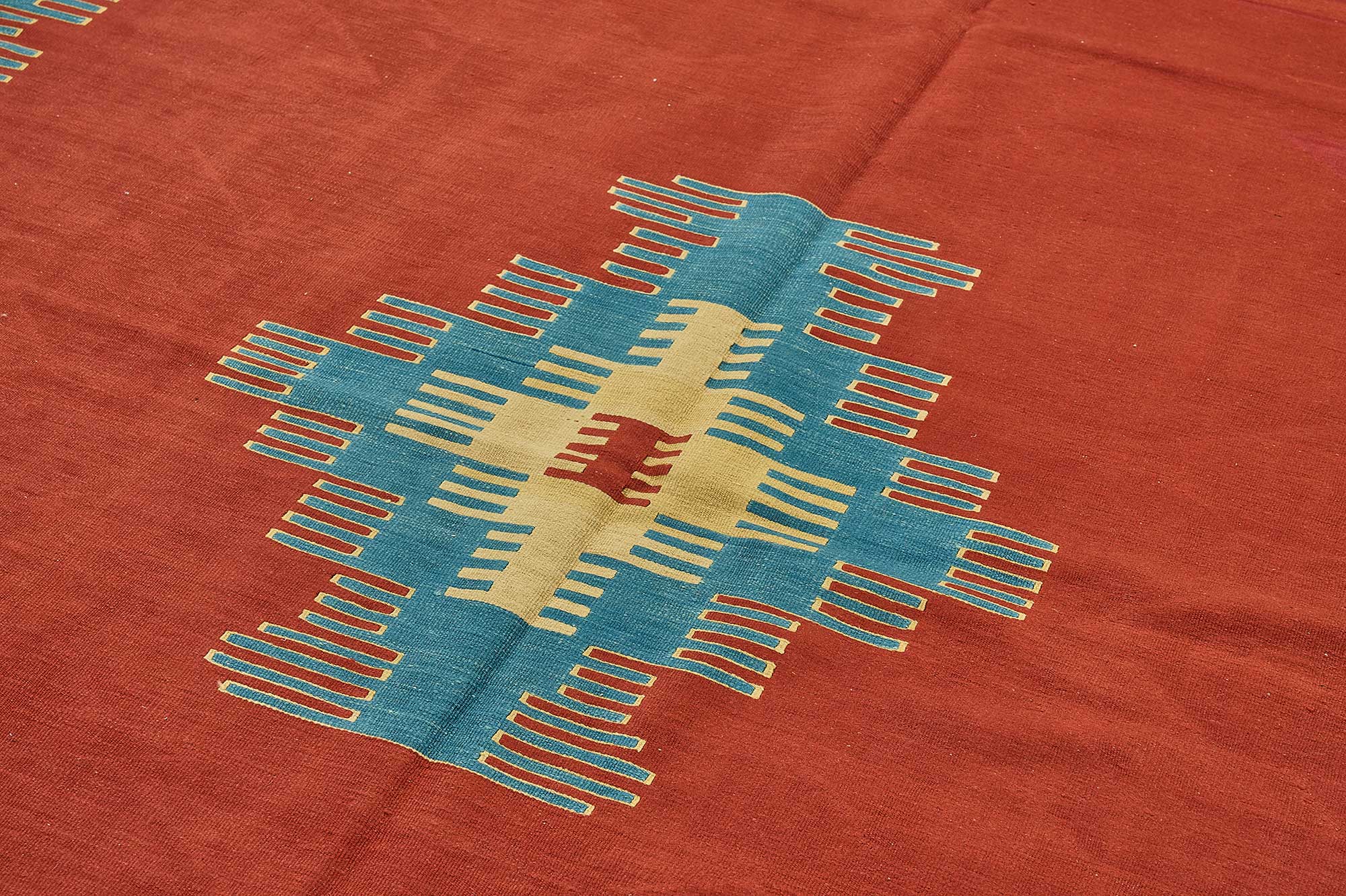 8x12 Handwoven Turkish Kilim Rug - 50546