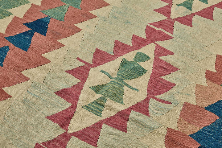6x9 Handwoven Turkish Kilim Rug - 50548