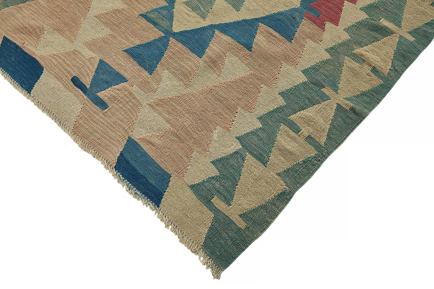 6x9 Handwoven Turkish Kilim Rug - 50549