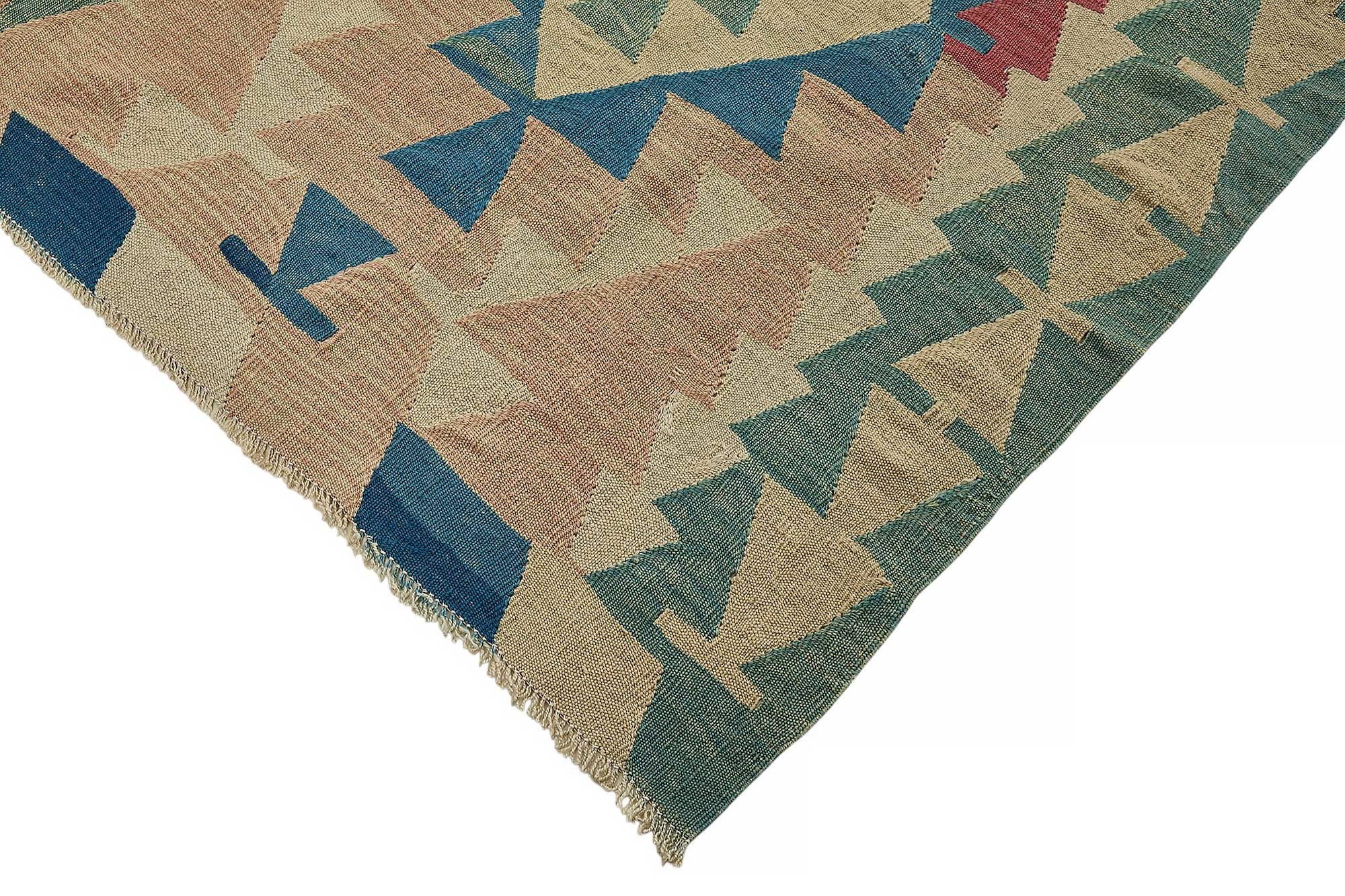 6x9 Handwoven Turkish Kilim Rug - 50549