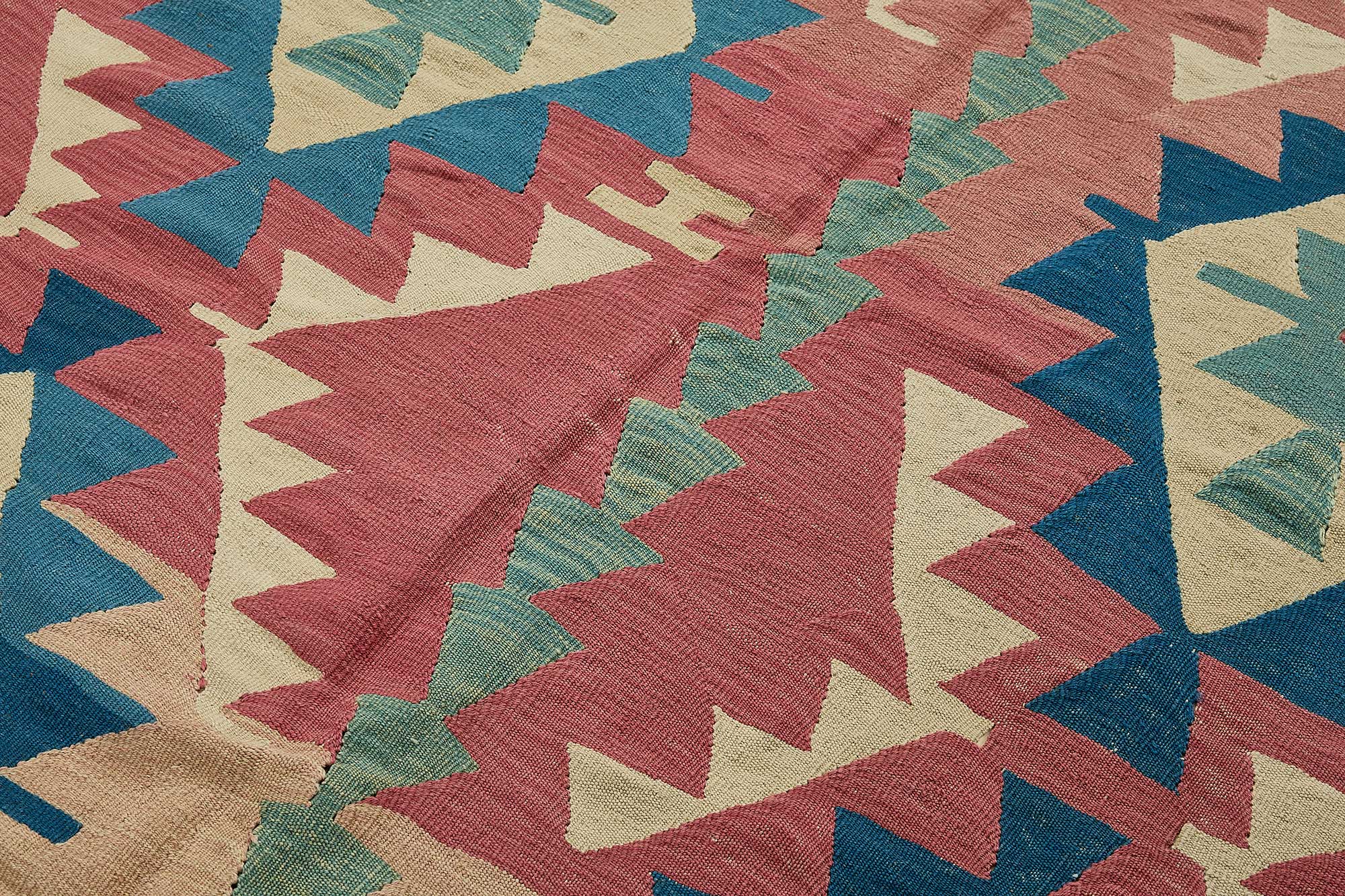 6x9 Handwoven Turkish Kilim Rug - 50549