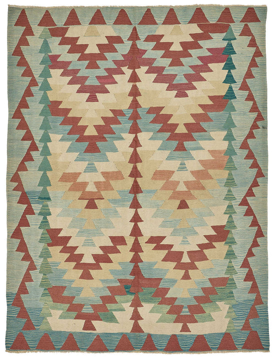 6x8 Handwoven Turkish Kilim Rug - 50550