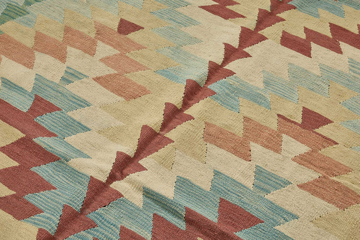 6x8 Handwoven Turkish Kilim Rug - 50550