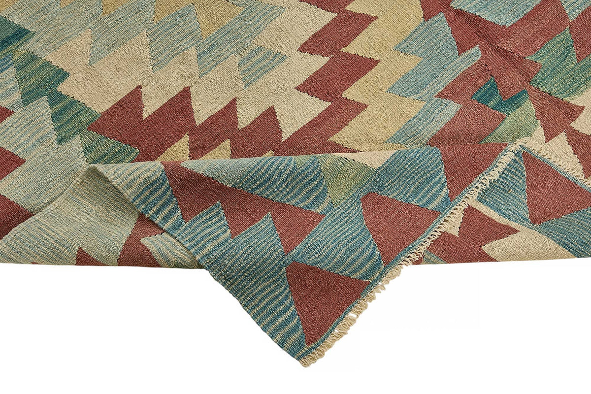 6x8 Handwoven Turkish Kilim Rug - 50550