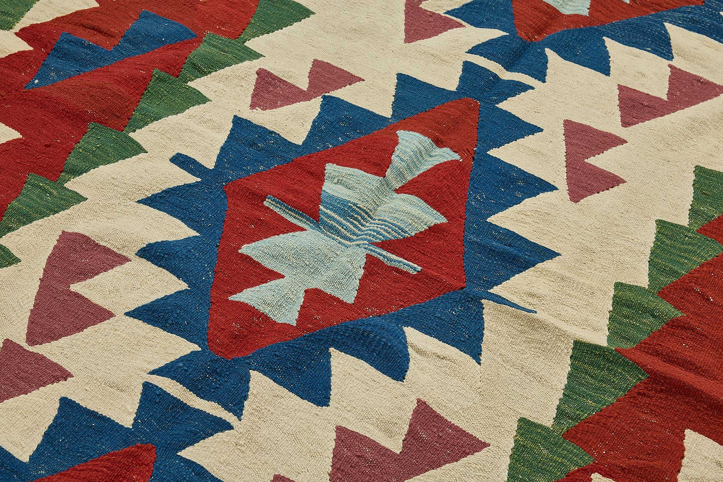 6x9 Handwoven Turkish Kilim Rug - 50551
