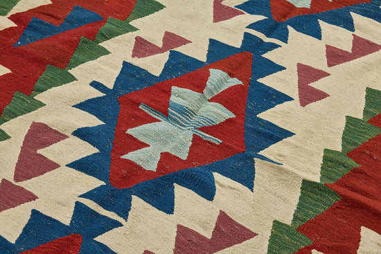 6x9 Handwoven Turkish Kilim Rug - 50551