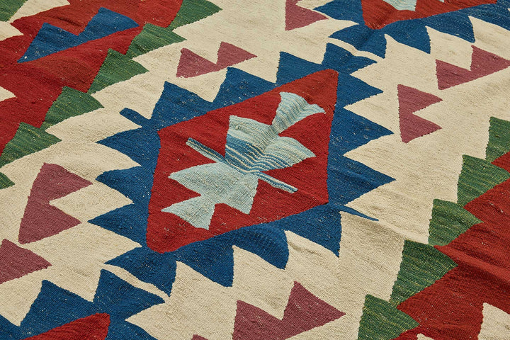 6x9 Handwoven Turkish Kilim Rug - 50551