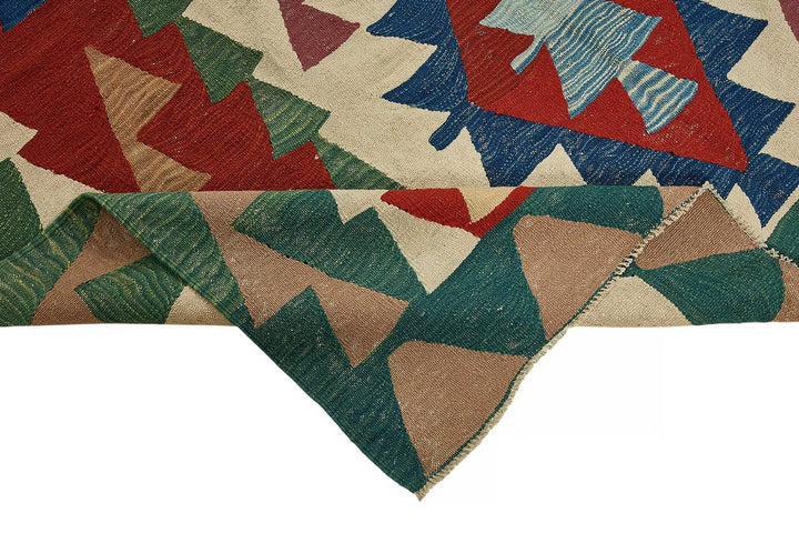 6x9 Handwoven Turkish Kilim Rug - 50551