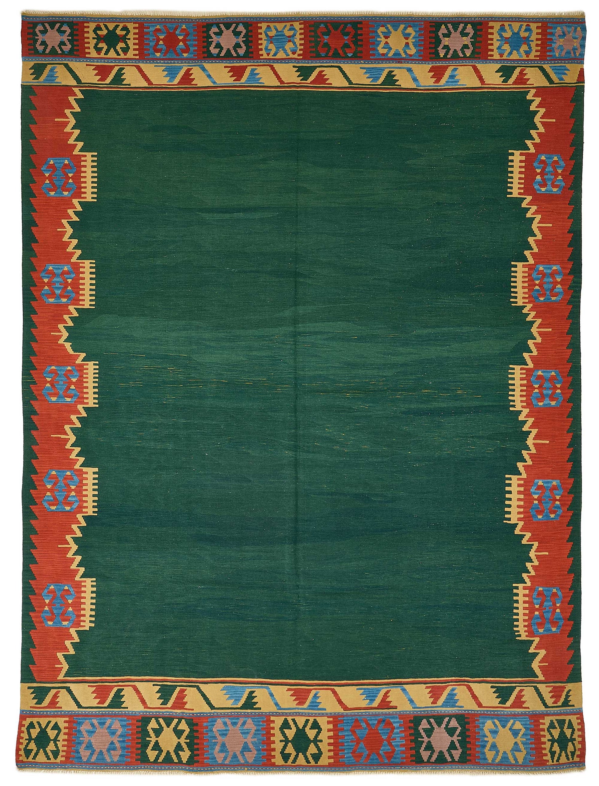 8x11 Handwoven Turkish Kilim Rug - 50552