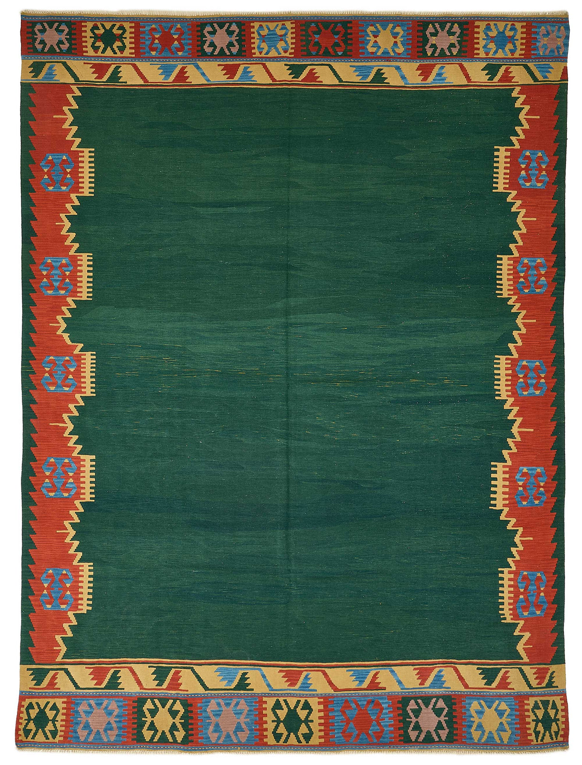 8x11 Handwoven Turkish Kilim Rug - 50552