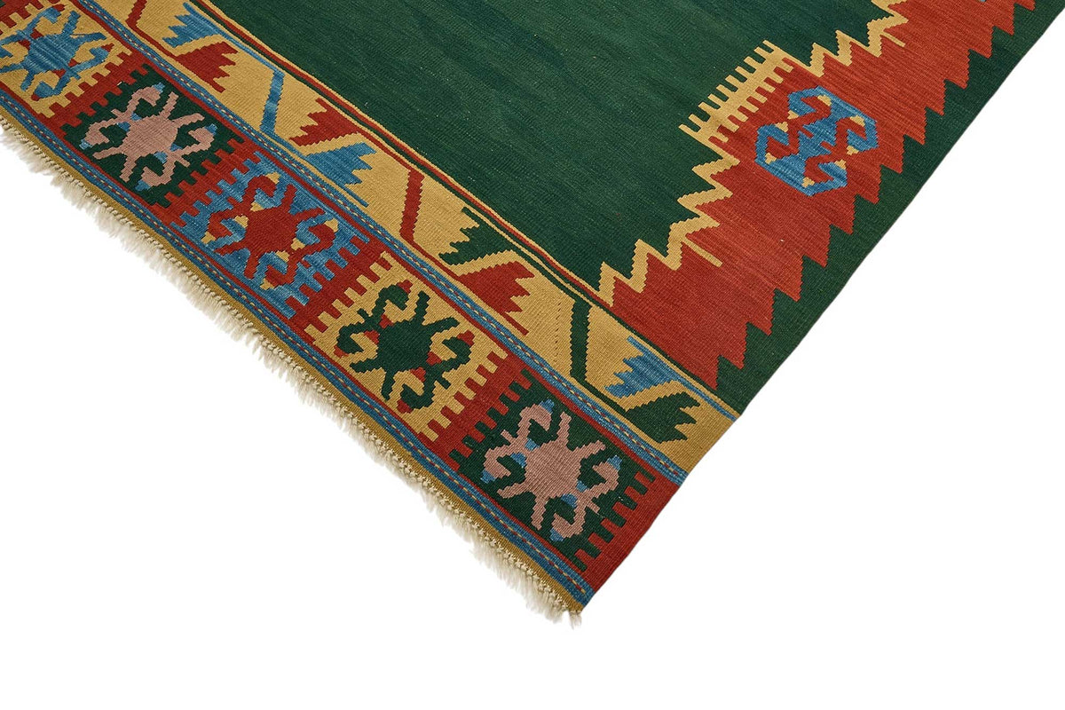 8x11 Handwoven Turkish Kilim Rug - 50552