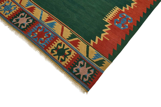 8x11 Handwoven Turkish Kilim Rug - 50552