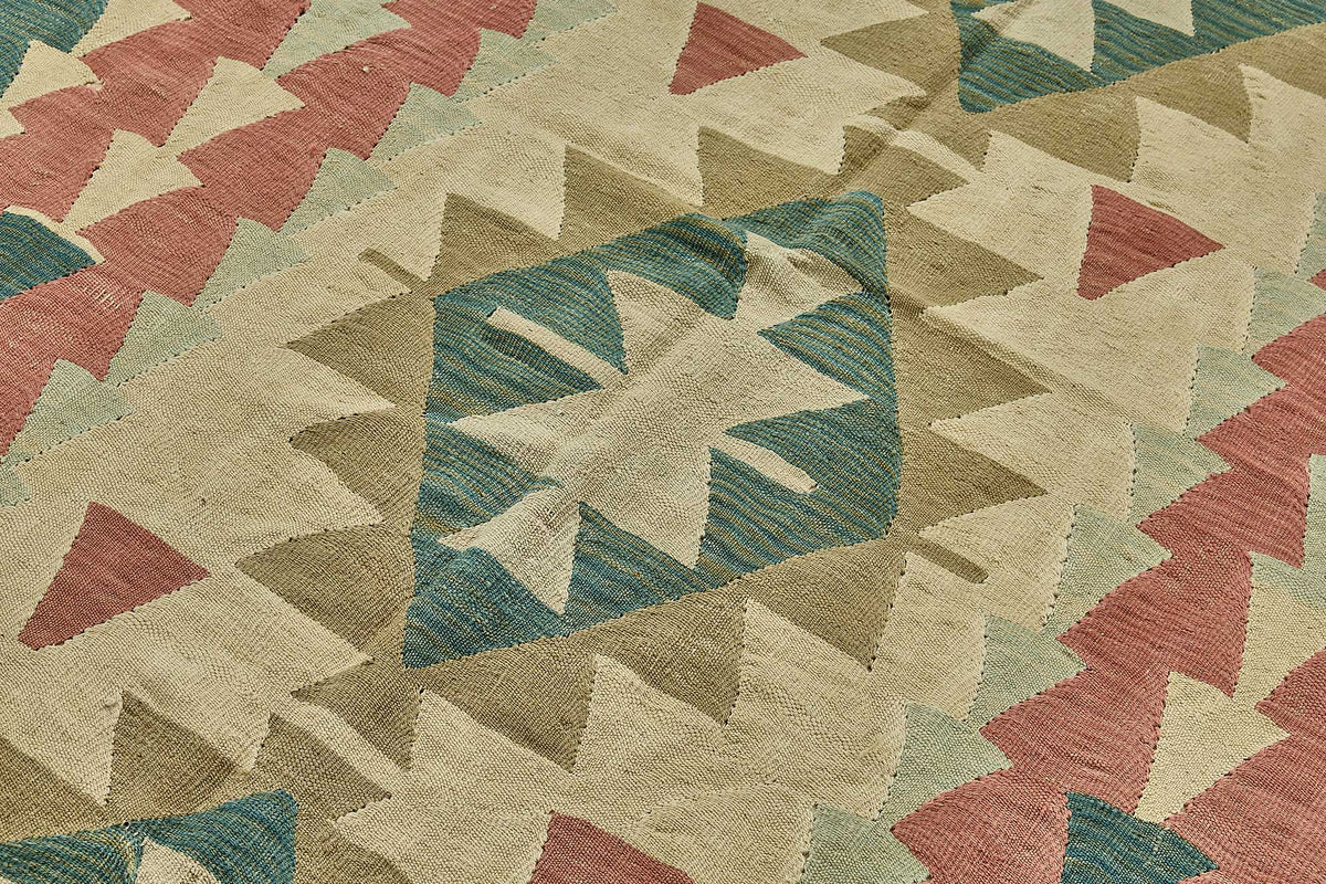6x9 Handwoven Turkish Kilim Rug - 50553