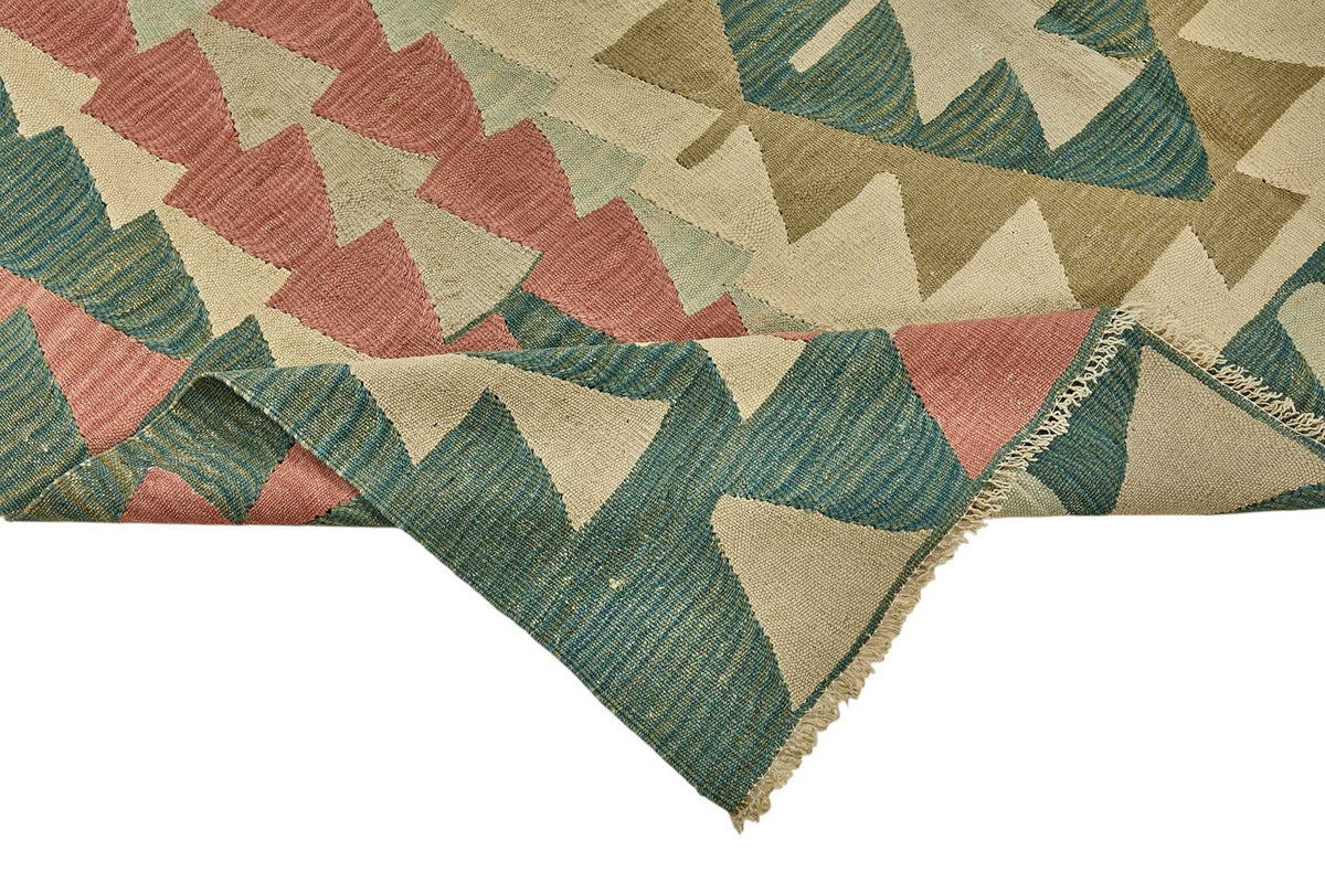 6x9 Handwoven Turkish Kilim Rug - 50553