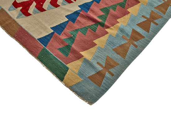 6x9 Handwoven Turkish Kilim Rug - 50554