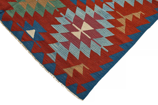 6x9 Handwoven Turkish Kilim Rug - 50557