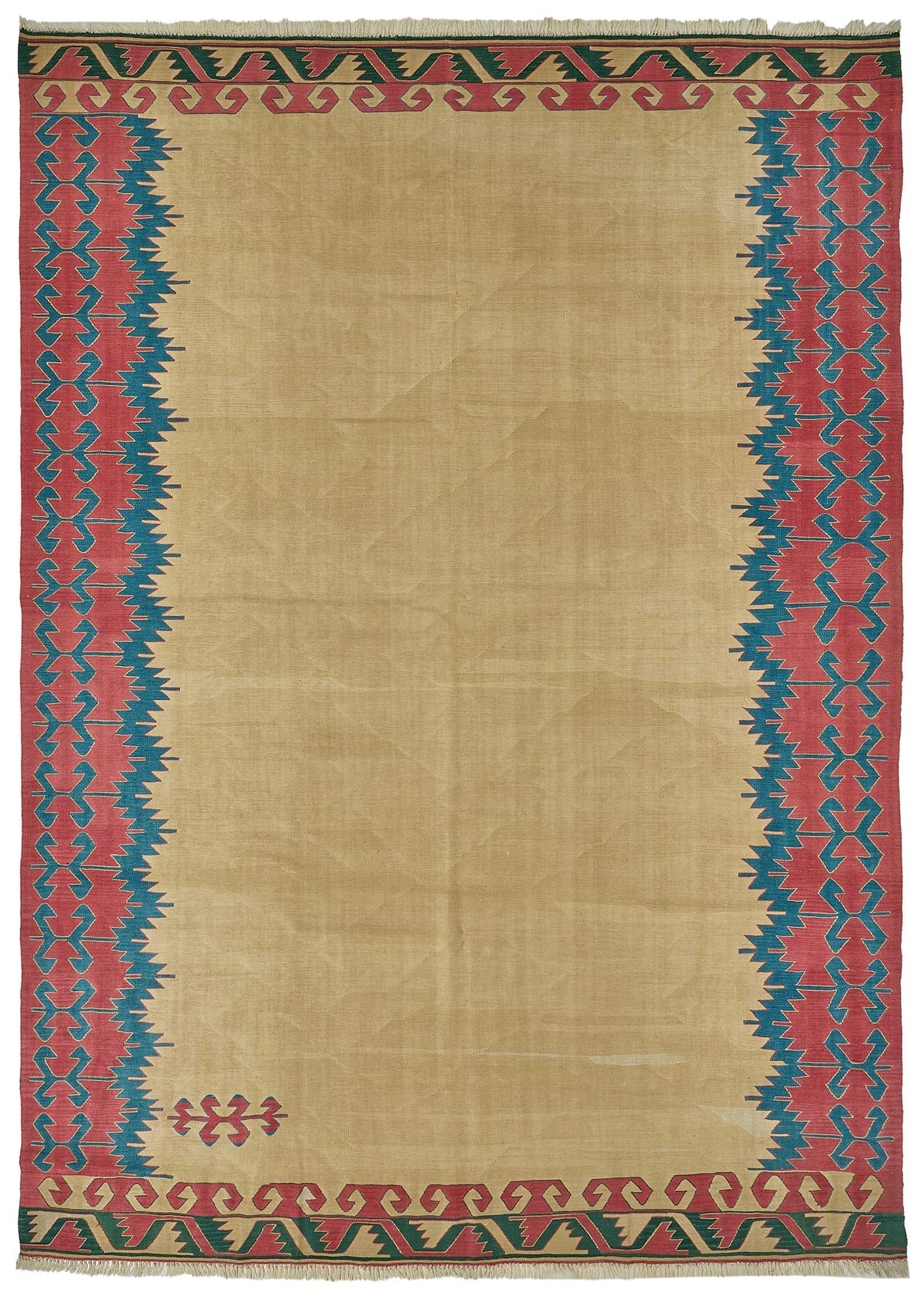 8x11 Handwoven Turkish Kilim Rug - 50558