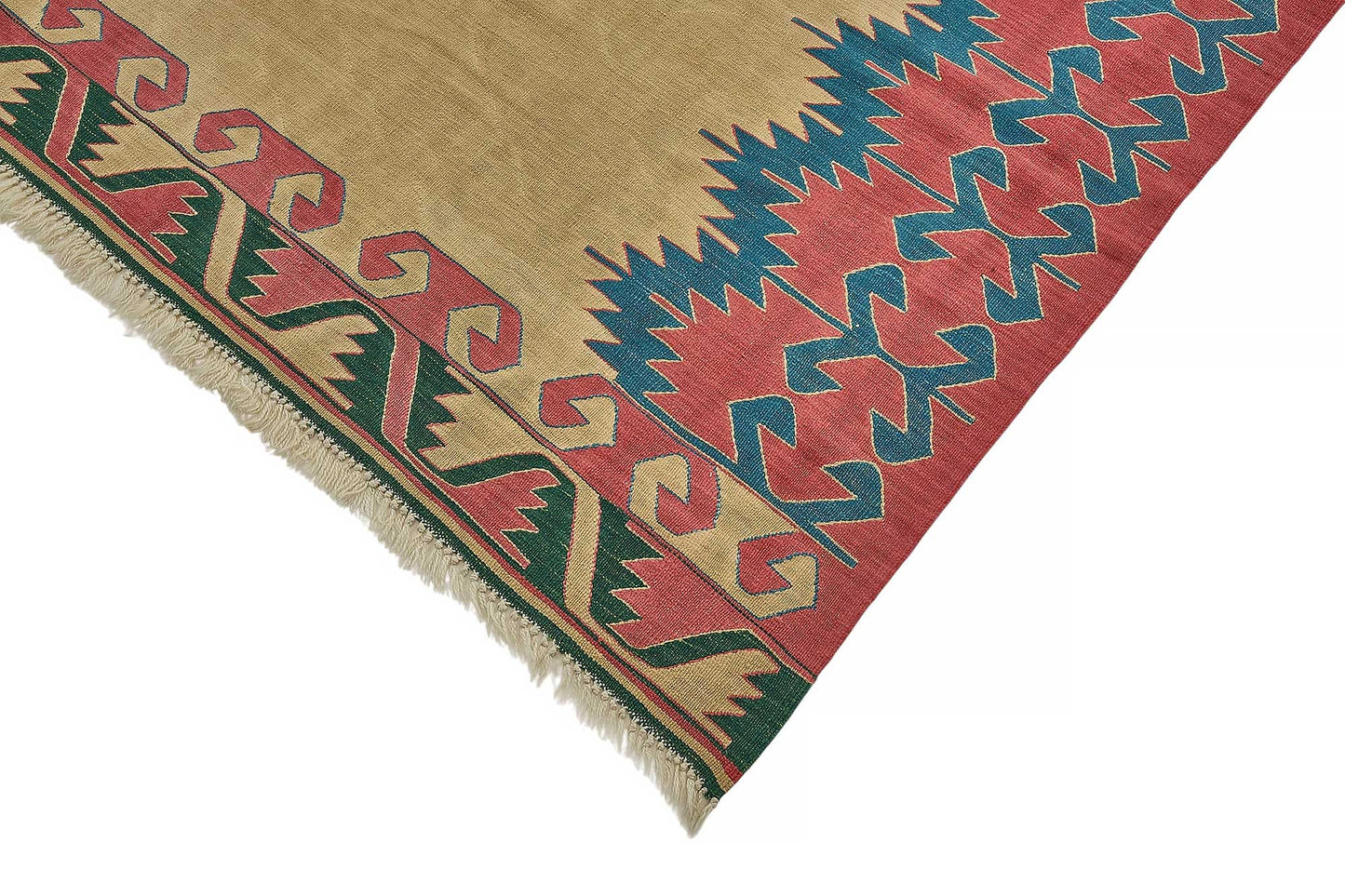 8x11 Handwoven Turkish Kilim Rug - 50558