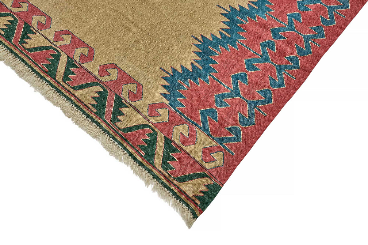 8x11 Handwoven Turkish Kilim Rug - 50558