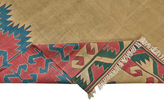 8x11 Handwoven Turkish Kilim Rug - 50558