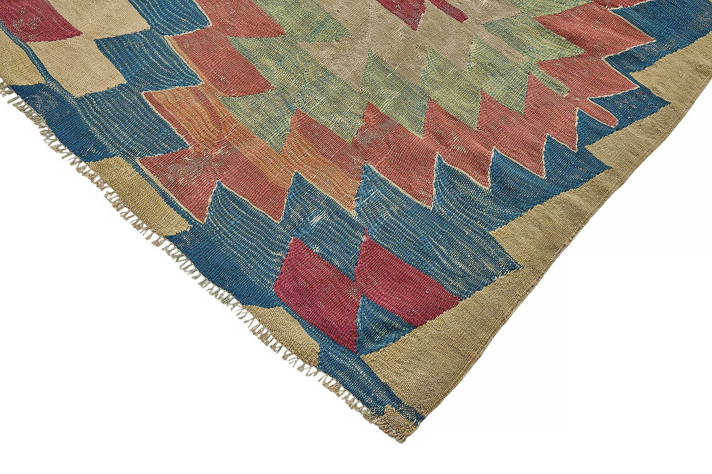 7x9 Handwoven Turkish Kilim Rug - 50559