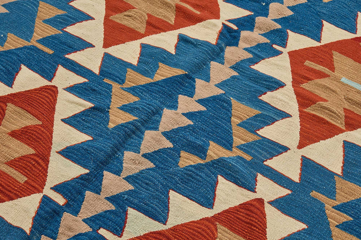 6x9 Handwoven Turkish Kilim Rug - 50560