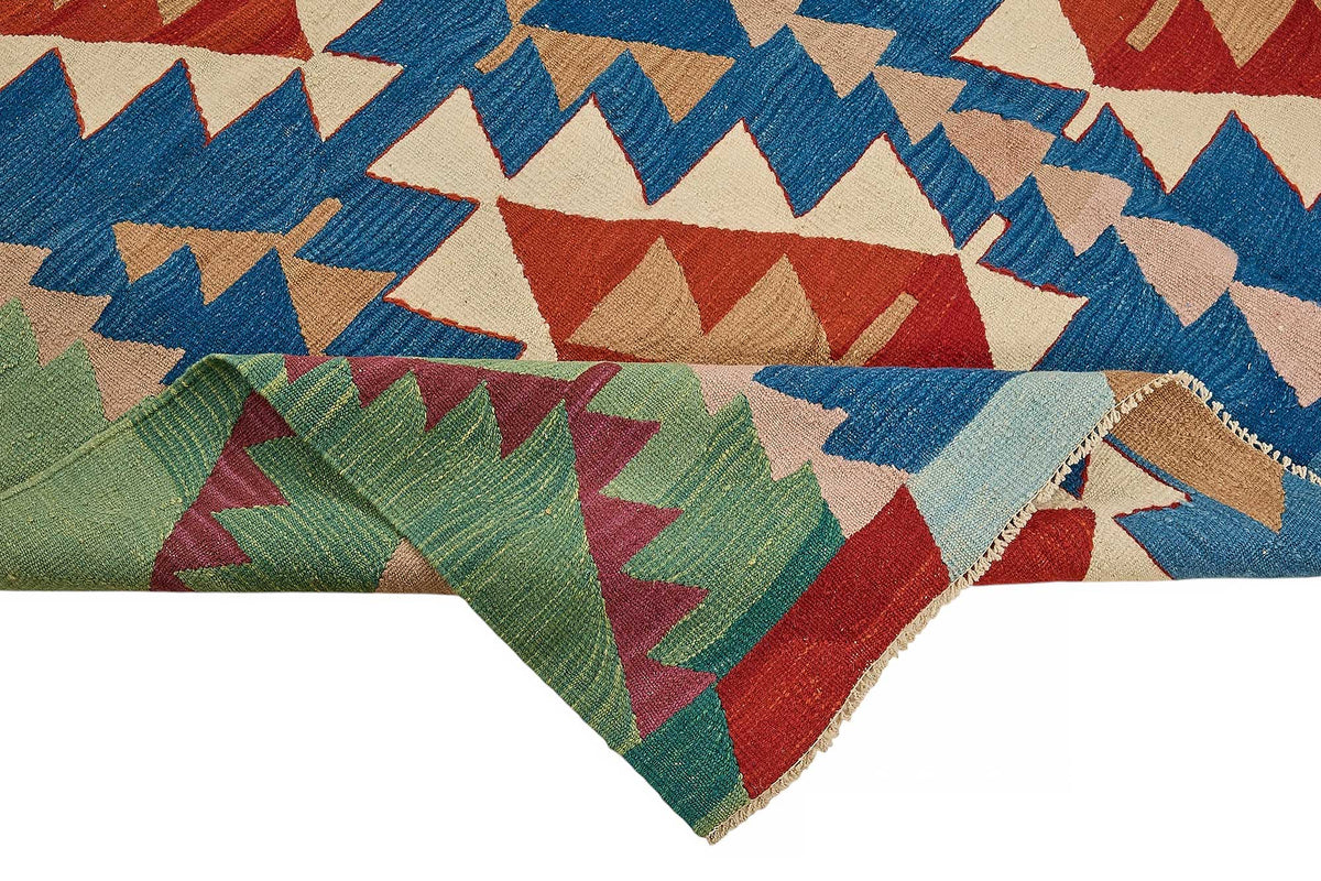 6x9 Handwoven Turkish Kilim Rug - 50560