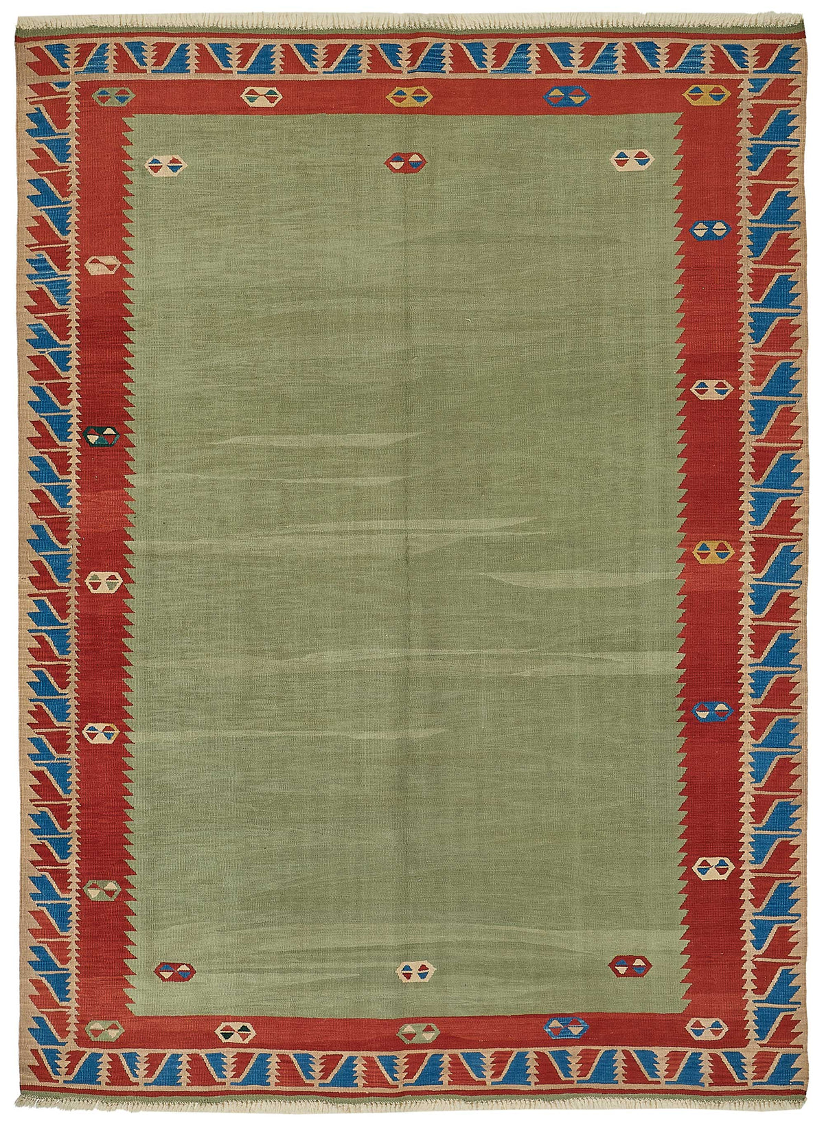 6x8 Handwoven Turkish Kilim Rug - 50561