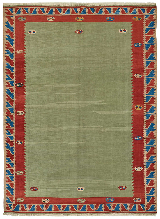 6x8 Handwoven Turkish Kilim Rug - 50561