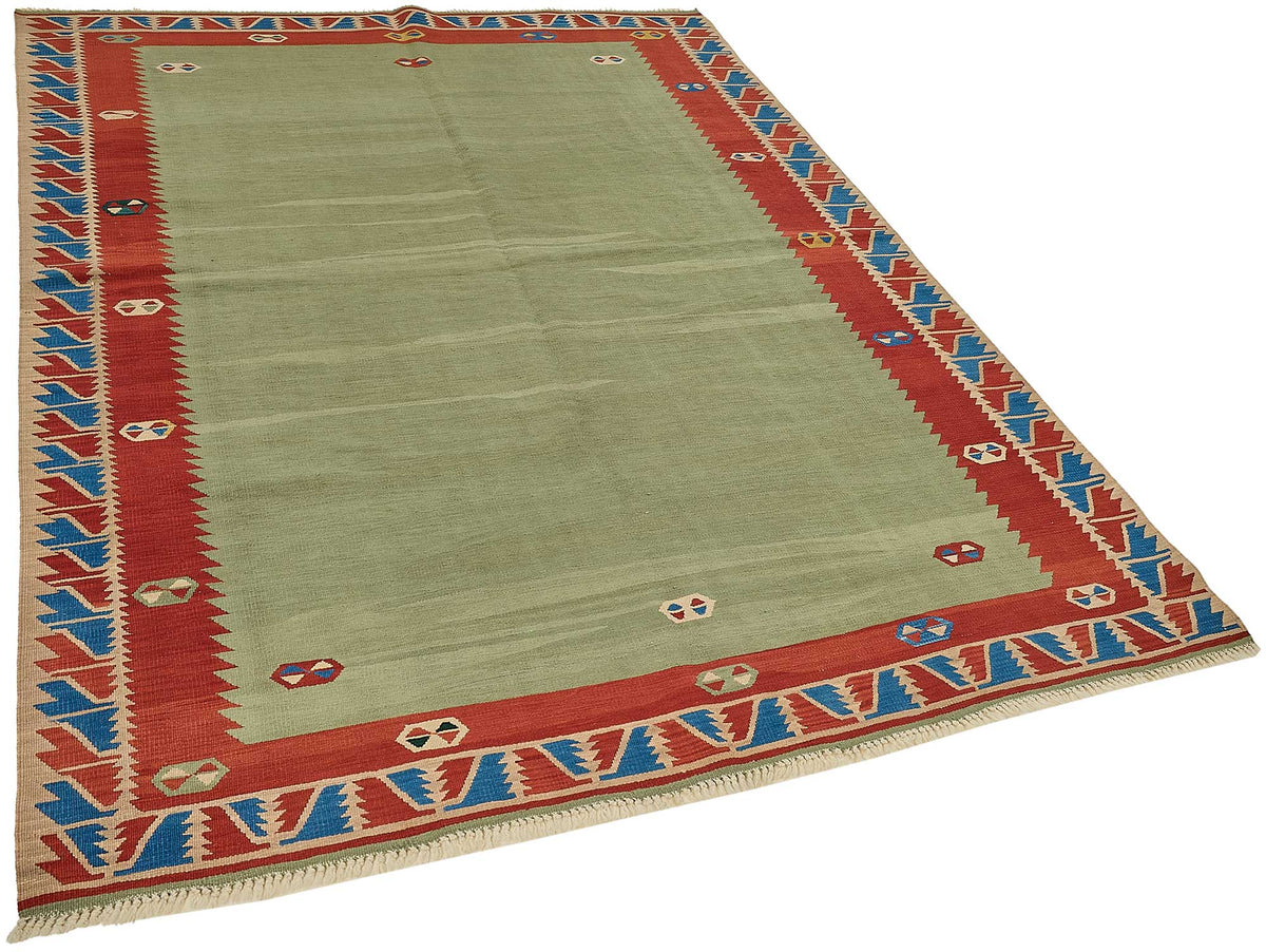 6x8 Handwoven Turkish Kilim Rug - 50561