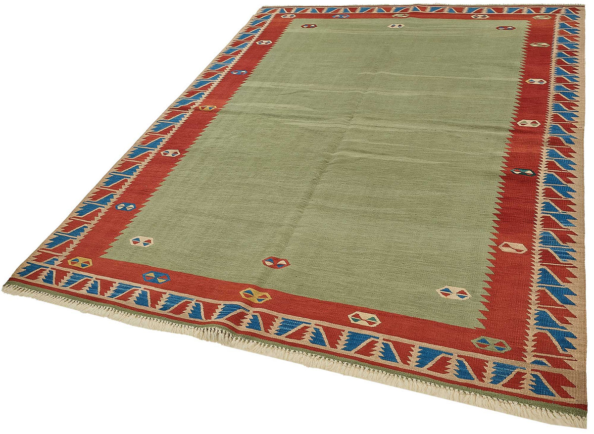 6x8 Handwoven Turkish Kilim Rug - 50561