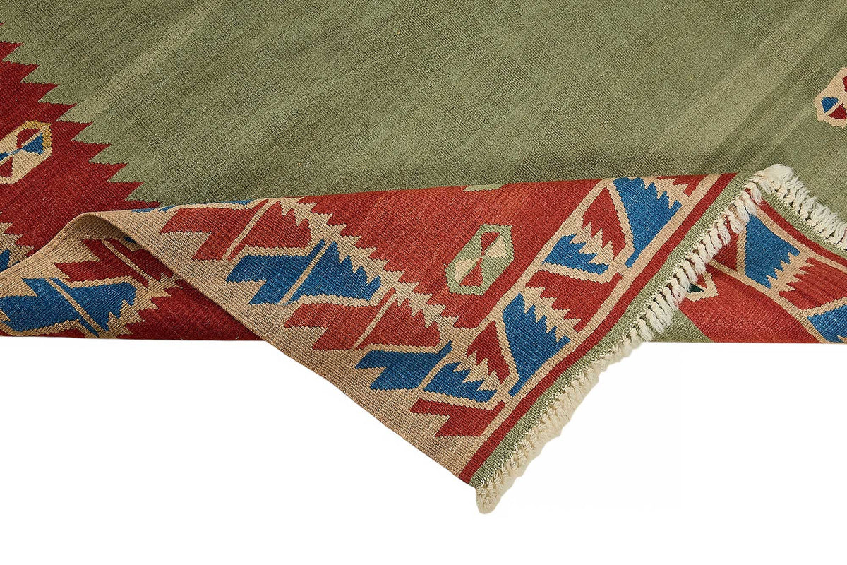 6x8 Handwoven Turkish Kilim Rug - 50561