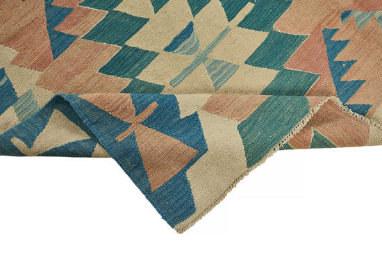 6x9 Handwoven Turkish Kilim Rug - 50562
