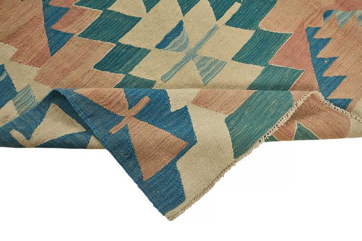 6x9 Handwoven Turkish Kilim Rug - 50562