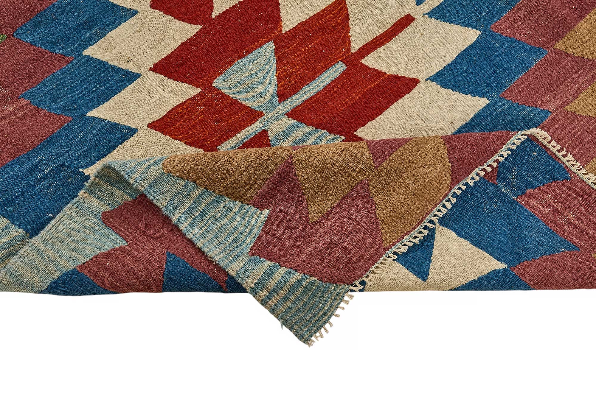 6x8 Handwoven Turkish Kilim Rug - 50563
