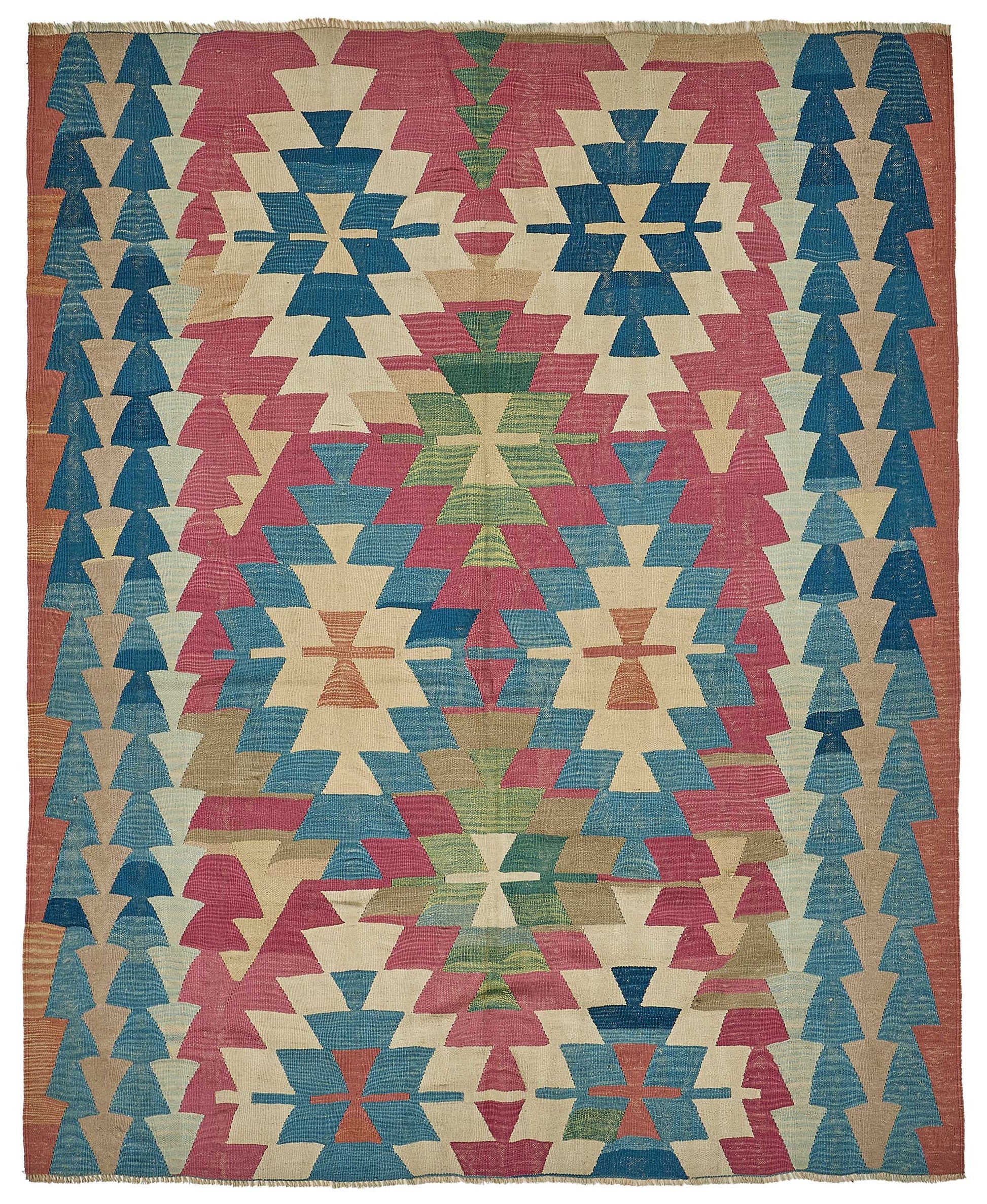 6x8 Multicolor Oriental Kilim Rug - 50564