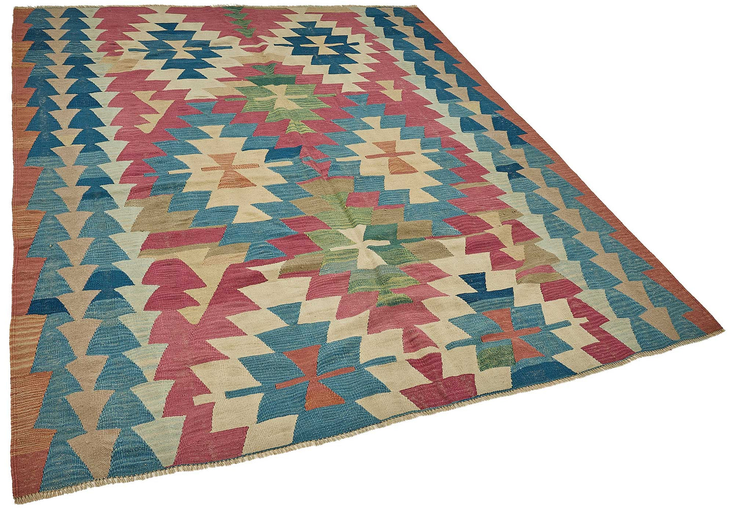 6x8 Multicolor Oriental Kilim Rug - 50564
