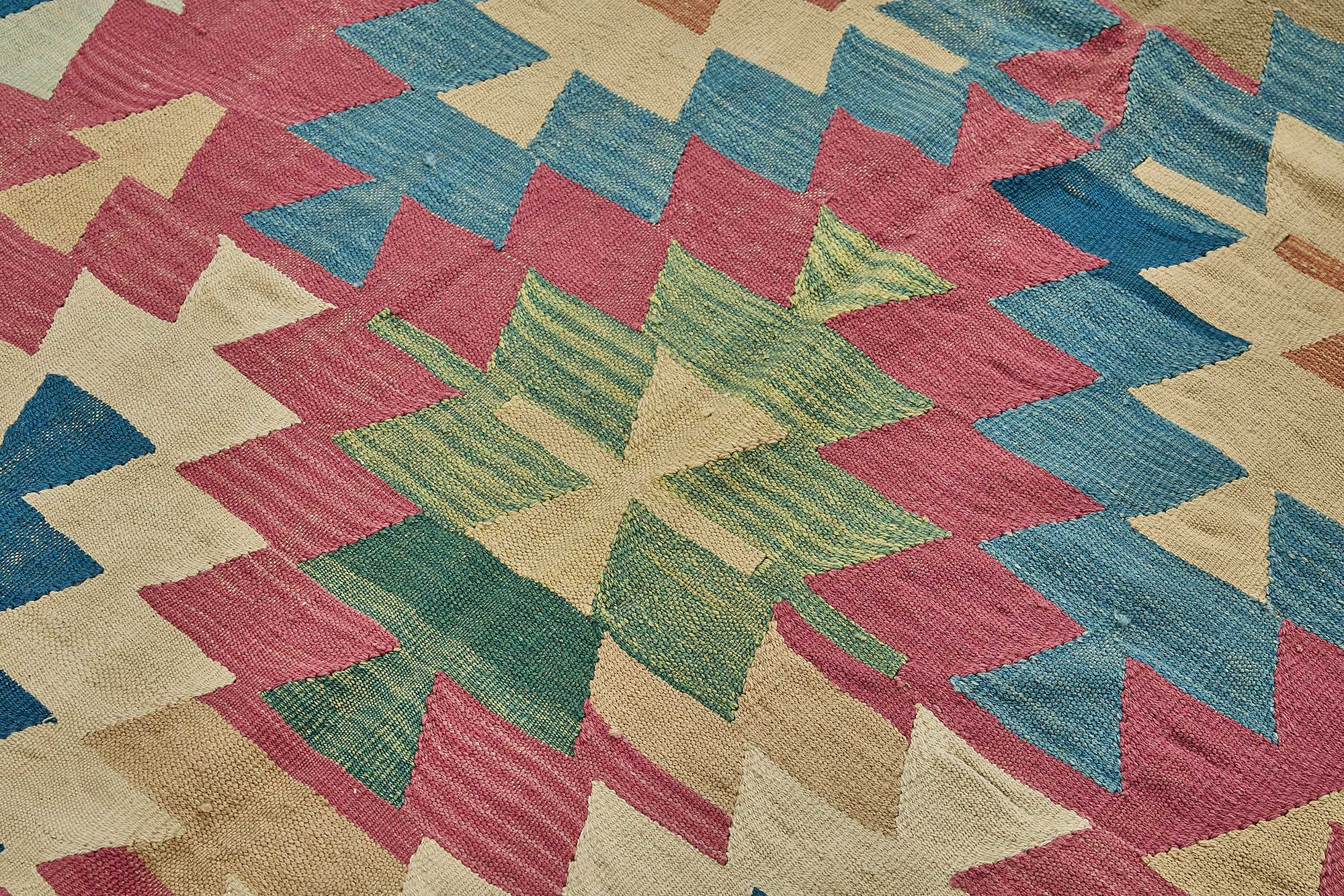 6x8 Multicolor Oriental Kilim Rug - 50564