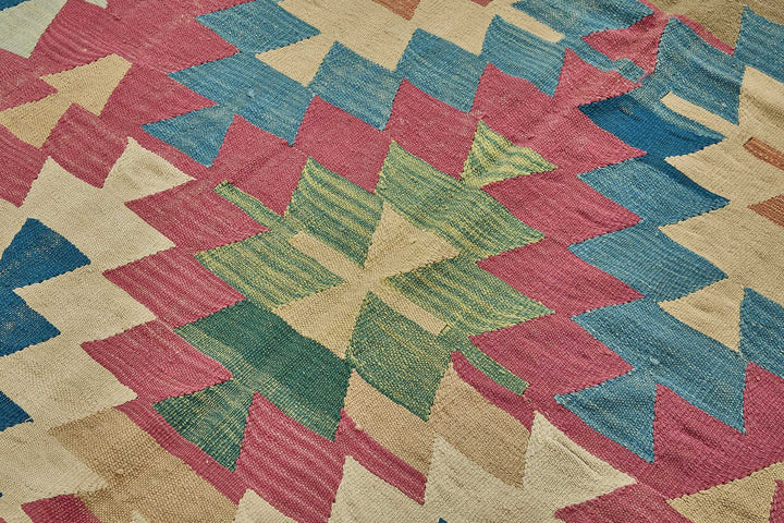6x8 Multicolor Oriental Kilim Rug - 50564