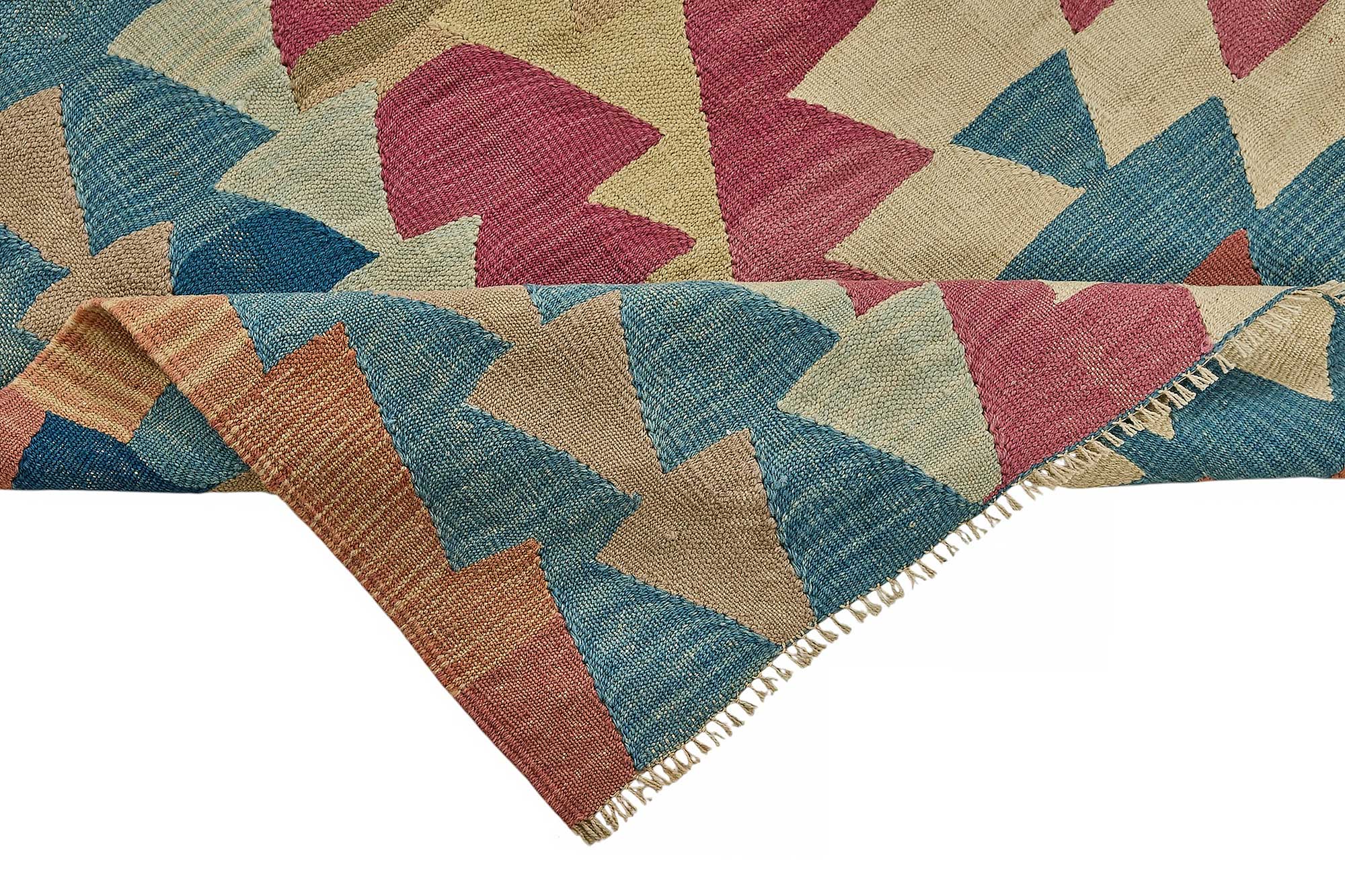 6x8 Multicolor Oriental Kilim Rug - 50564