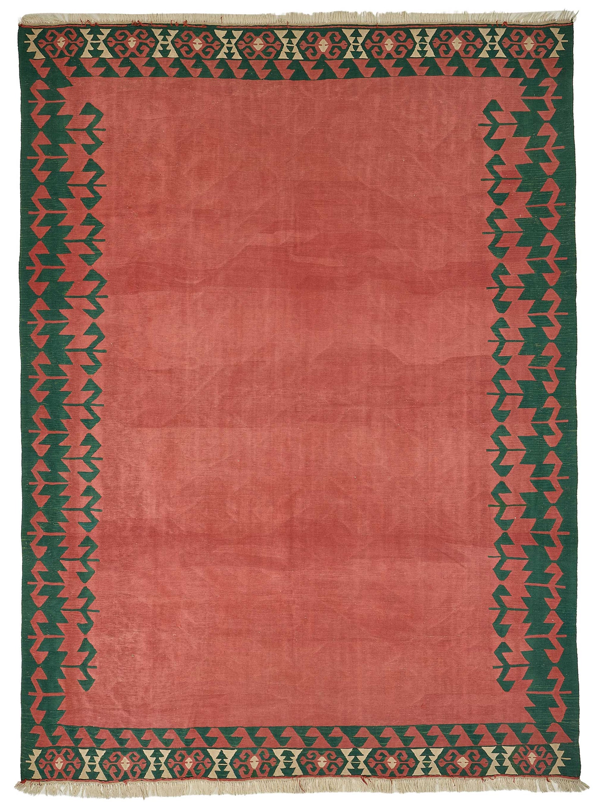 8x11 Handwoven Turkish Kilim Rug - 50565