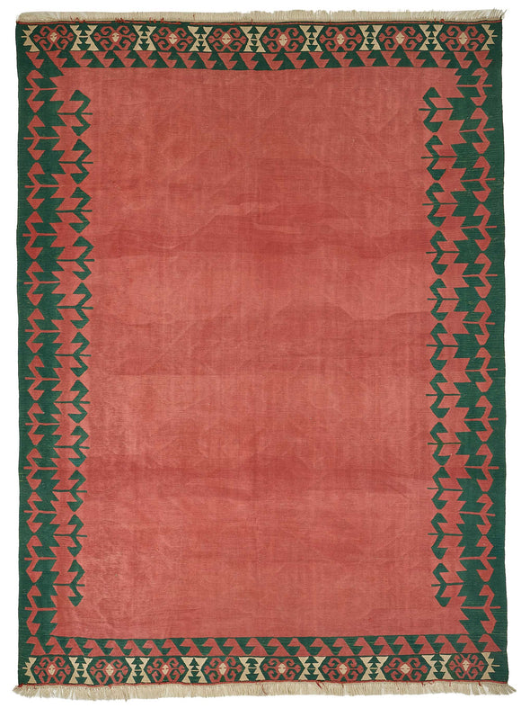 8x11 Handwoven Turkish Kilim Rug - 50565