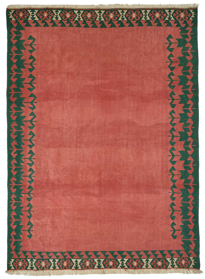 8x11 Handwoven Turkish Kilim Rug - 50565