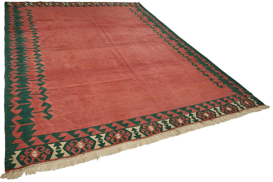 8x11 Handwoven Turkish Kilim Rug - 50565