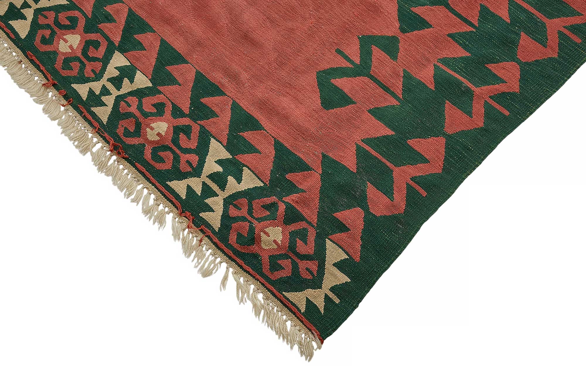 8x11 Handwoven Turkish Kilim Rug - 50565