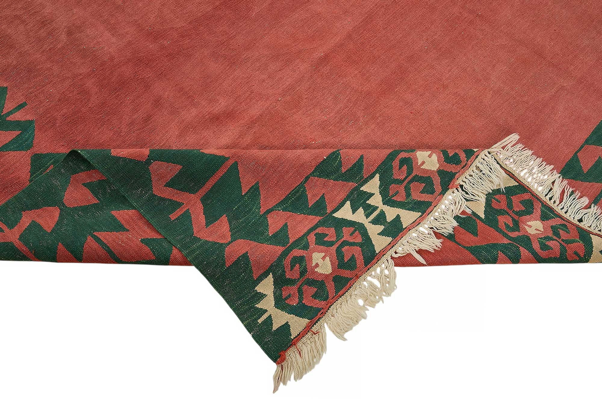 8x11 Handwoven Turkish Kilim Rug - 50565