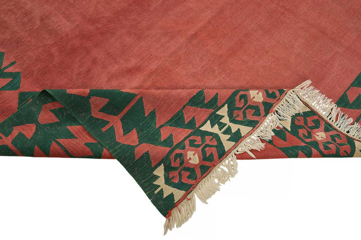 8x11 Handwoven Turkish Kilim Rug - 50565