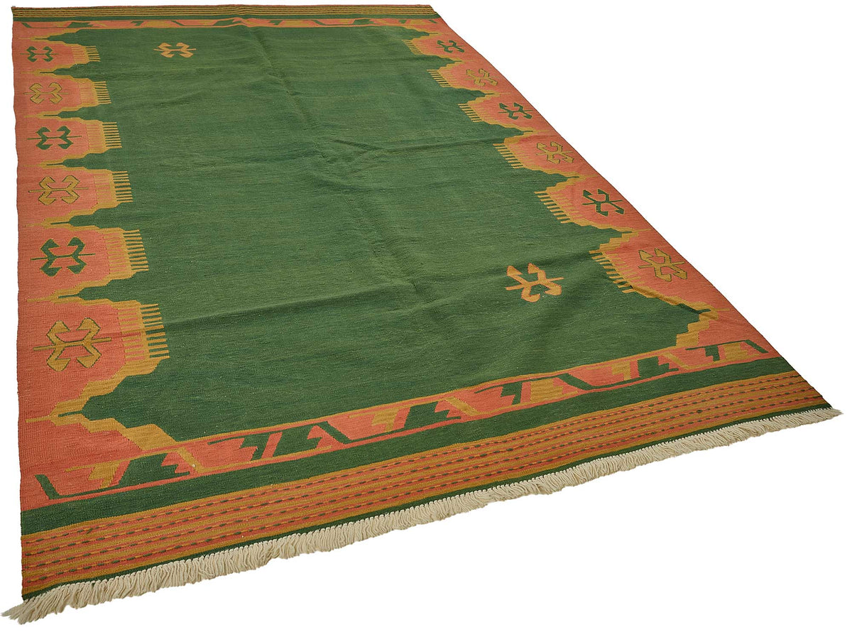 6x9 Handwoven Turkish Kilim Rug - 50567
