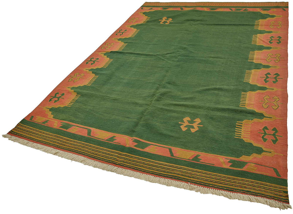 6x9 Handwoven Turkish Kilim Rug - 50567