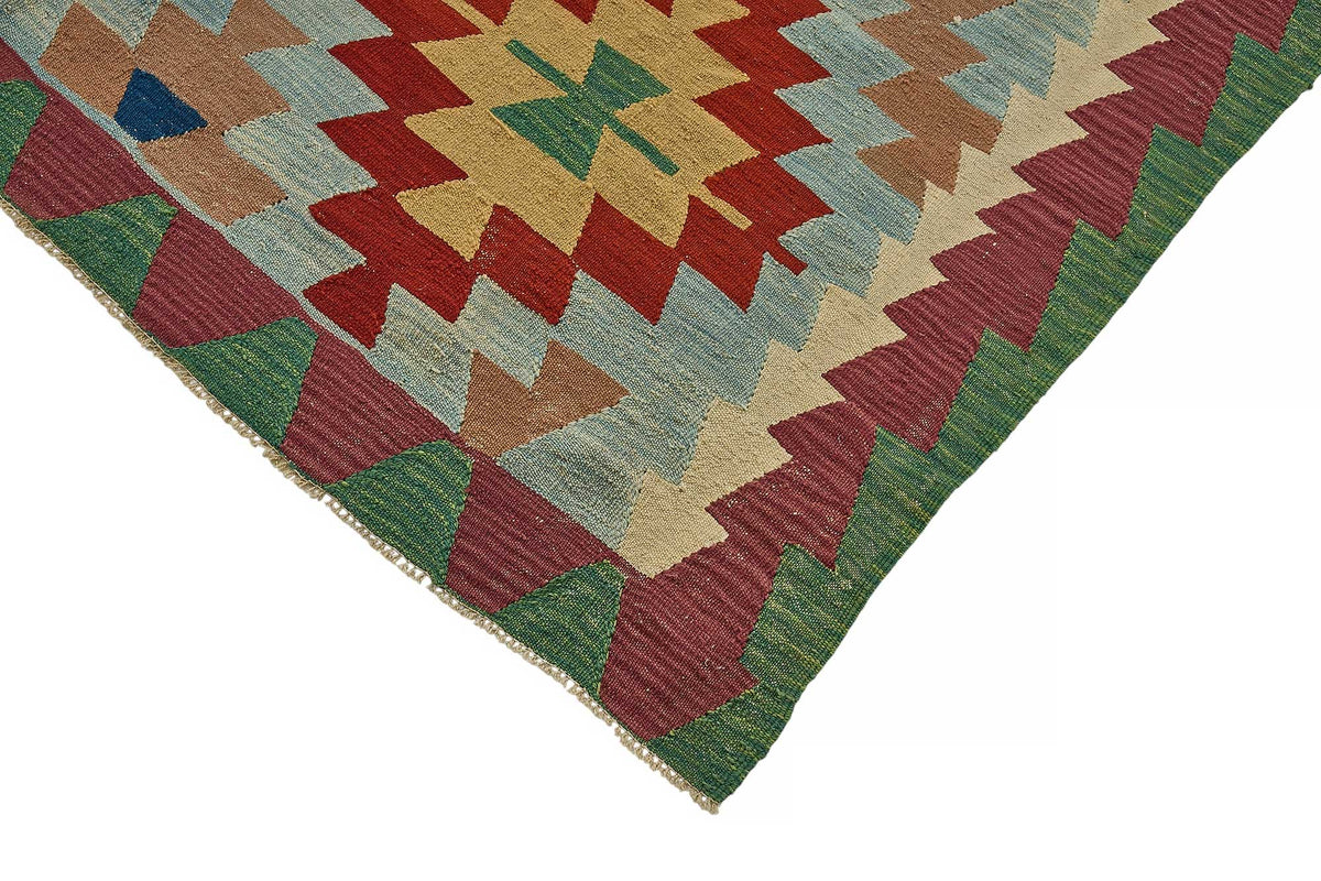 6x9 Handwoven Turkish Kilim Rug - 50570